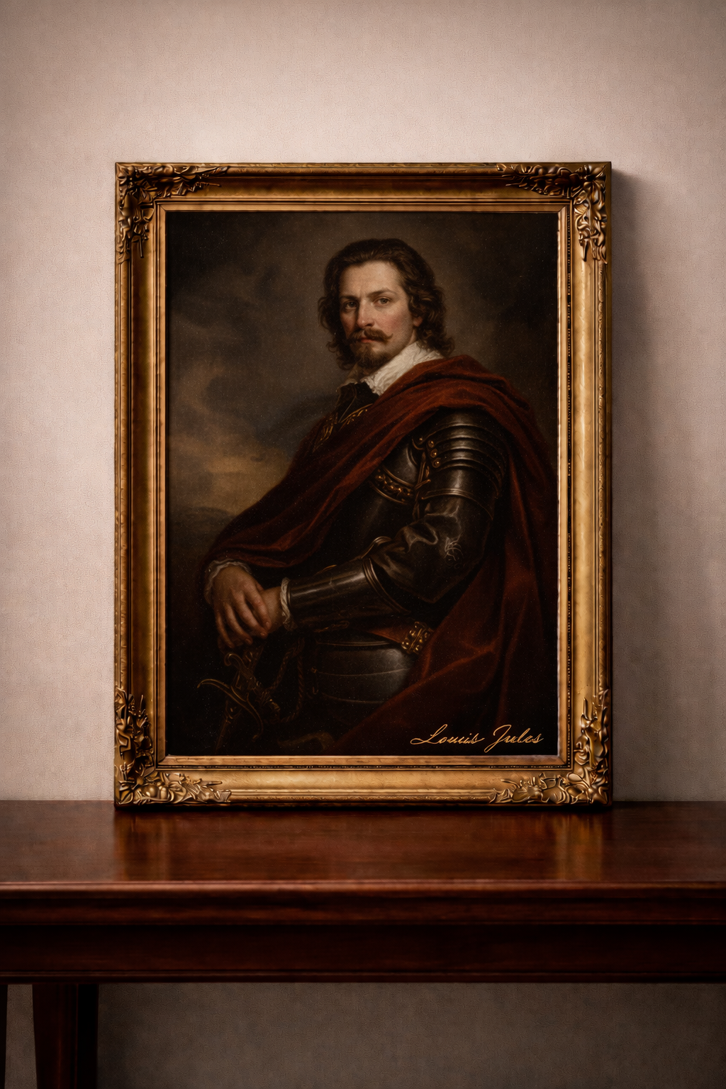 Baroque portrait of a nobleman